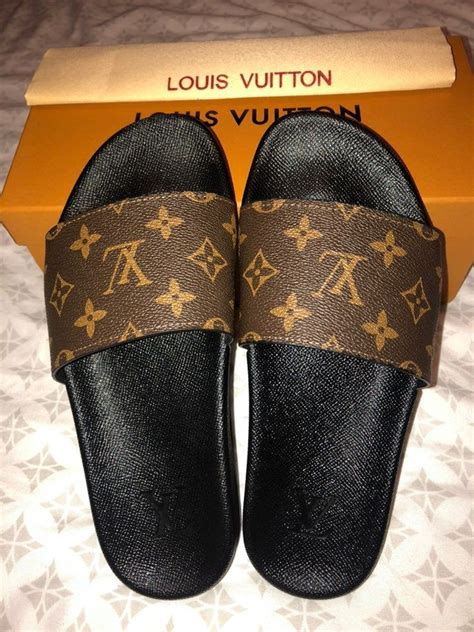 lv pillow slides|louis vuitton slides for ladies.